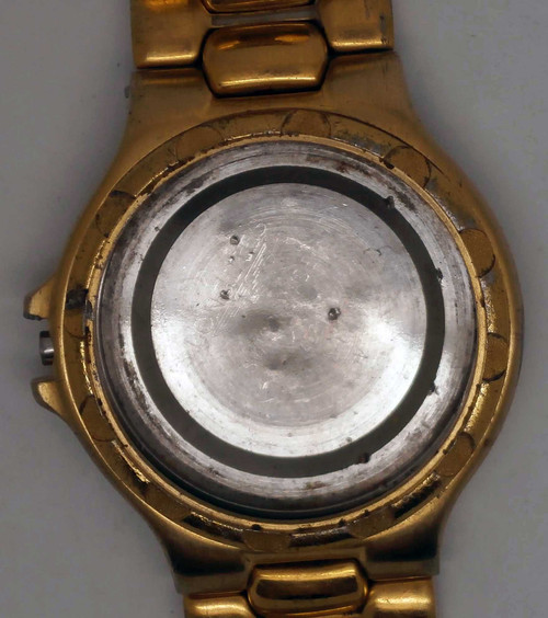 VTG LONGINES CONQUEST Gold Plated Case & Bracelet. Ref: 4080. For Parts