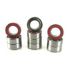 TRB RC 4x7x2.5mm Precision Ball Bearings ABEC 3 Hybrid Seals RED (10)