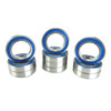 TRB RC 20x32x7mm Precision Ball Bearings ABEC 3 BLU Rubber Seals (10)