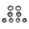 TRB RC Hub Carrier Bearings 5x10mm - 6x13mm - 10x15mm BLK Associated B5M