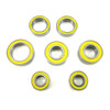 TRB RC Front & Rear Diff Bearing Set YEL (7) for Traxxas 4x4 Slash Stampede