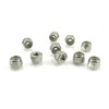 TRB RC 2.5mm 18-8 Stainless Steel Nylon Insert Hex Locknut 5mm Hex DIN-985 (10)