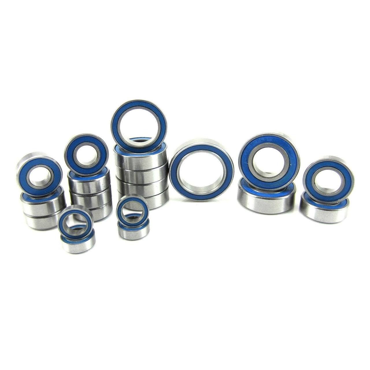 TRB RC Precision Ball Bearing Kit Blue (21) for Traxxas Rustler 4x4 VXL