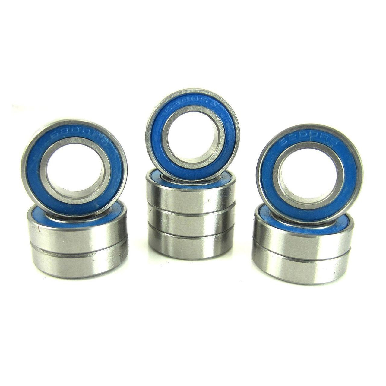 TRB RC 10x19x5mm Precision Ball Bearings ABEC 3 Rubber Sealed BU (10)