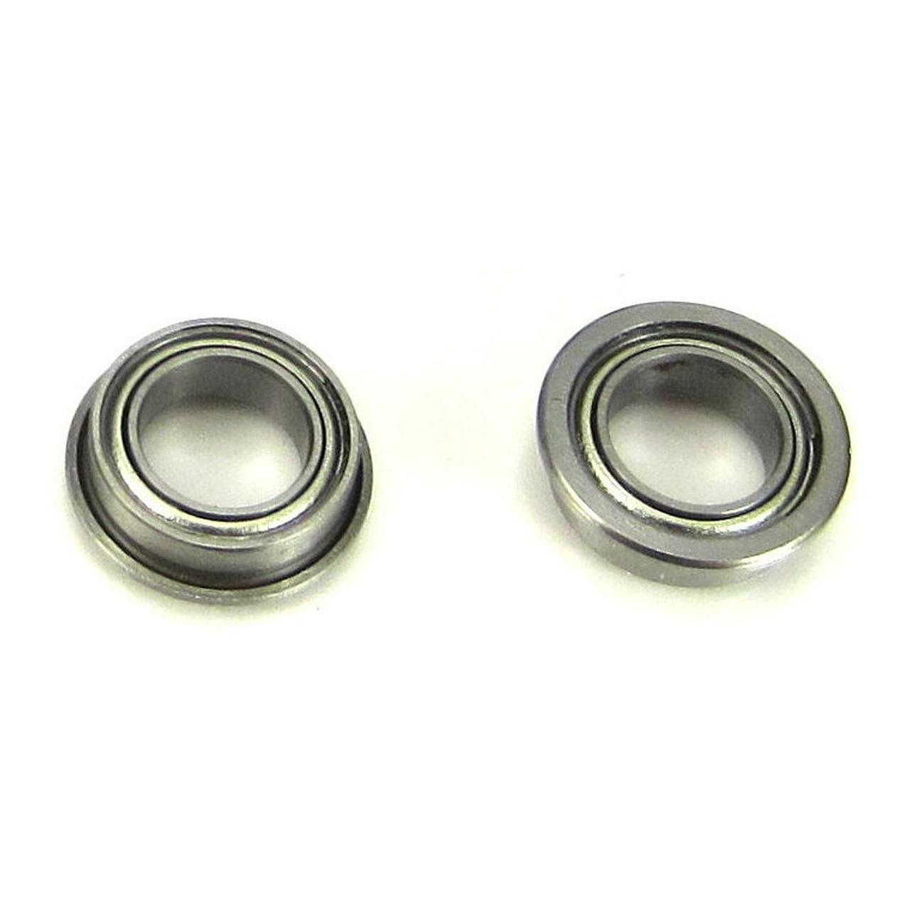 TRB RC 5x8x2.5mm Flanged Precision Ball Bearings Metal Shields (2)