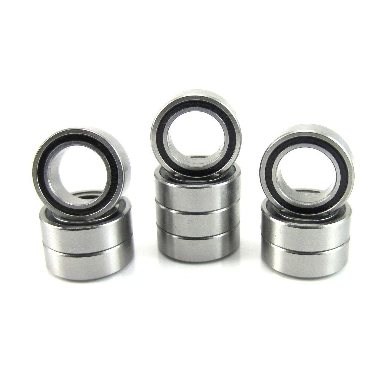 TRB RC 10x16x5mm Precision Ball Bearings ABEC 3 Rubber Sealed (10)