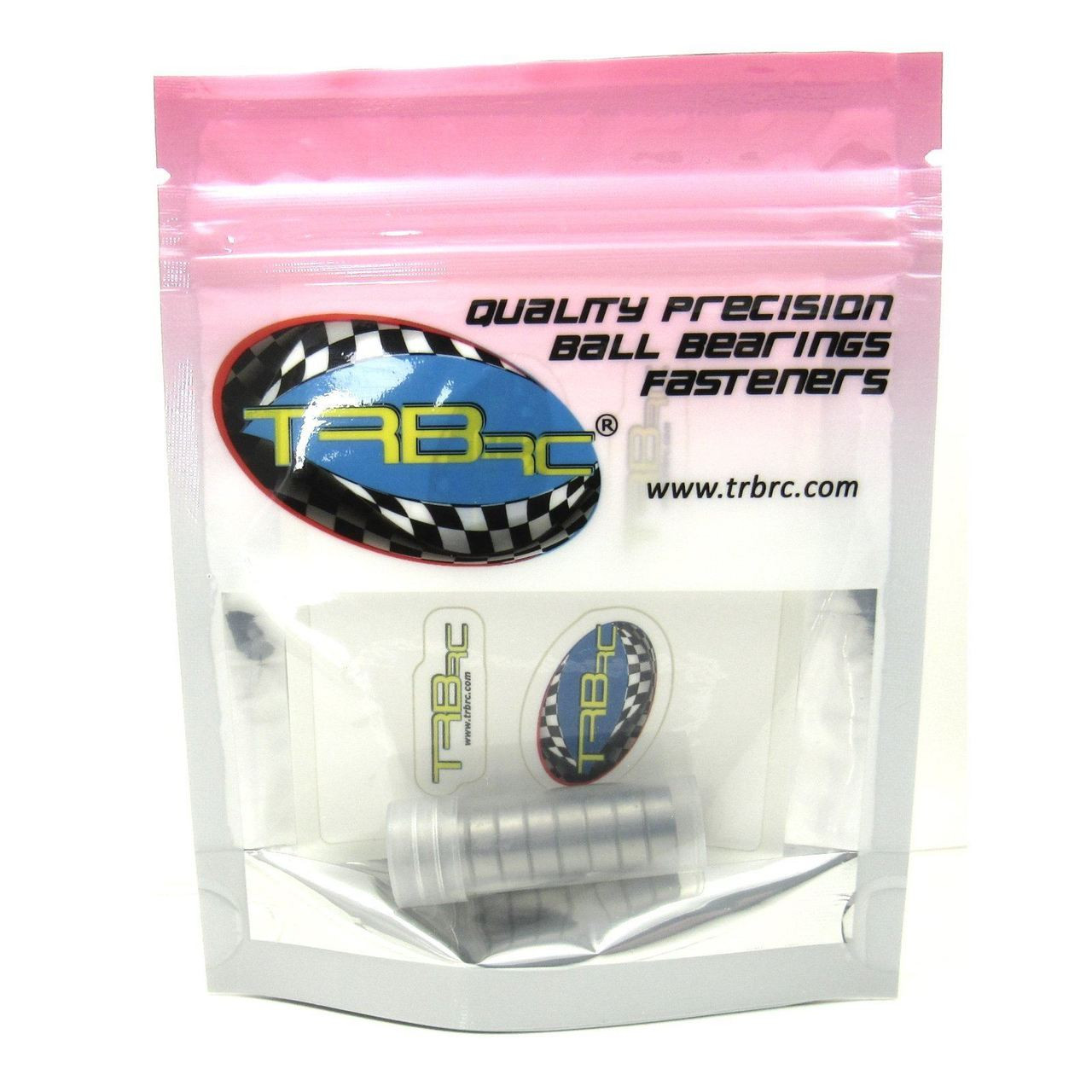TRB RC Precision Ball Bearing Kit (10) YEL Rubber Sealed Tamiya