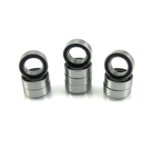 TRB RC 5x8x2.5mm Precision Ball Bearings Stainless Steel Rubber Sealed (10)