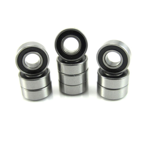 TRB RC 5x11x4mm Precision Ball Bearings Stainless Steel Rubber Sealed (10)