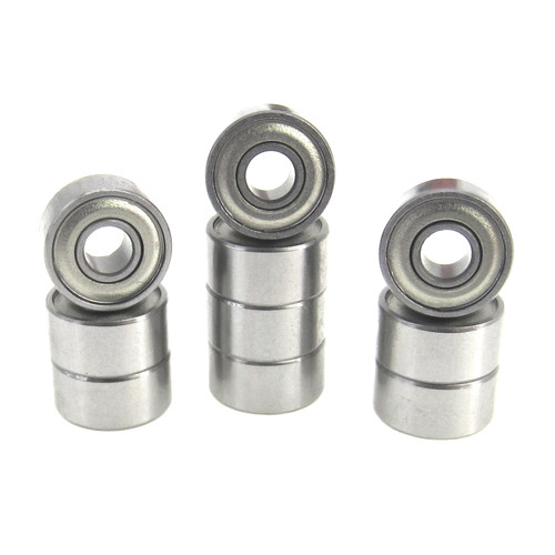 TRB RC 3x8x4mm Precision Ball Bearings Metal Shields (10)