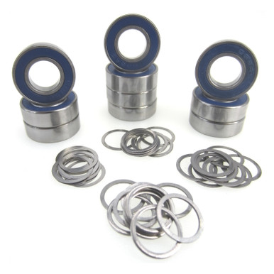 TRB RC 8x16x5mm Ball Bearings Rubber Seals M8x10 Shim Pack - TRB RC®