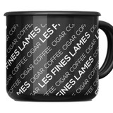 Les Fines Lames - Black Enamel Mug