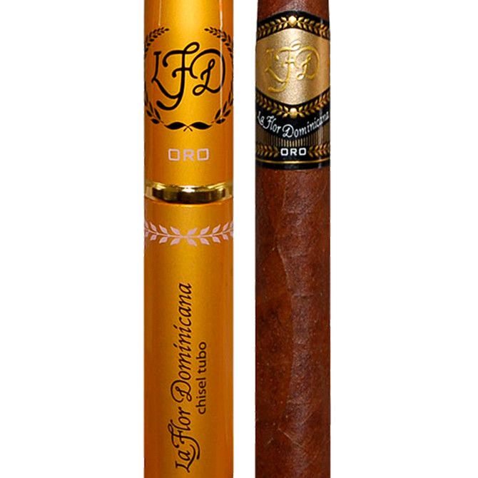 La Flor Dominicana Oro Chisel Tubo Single