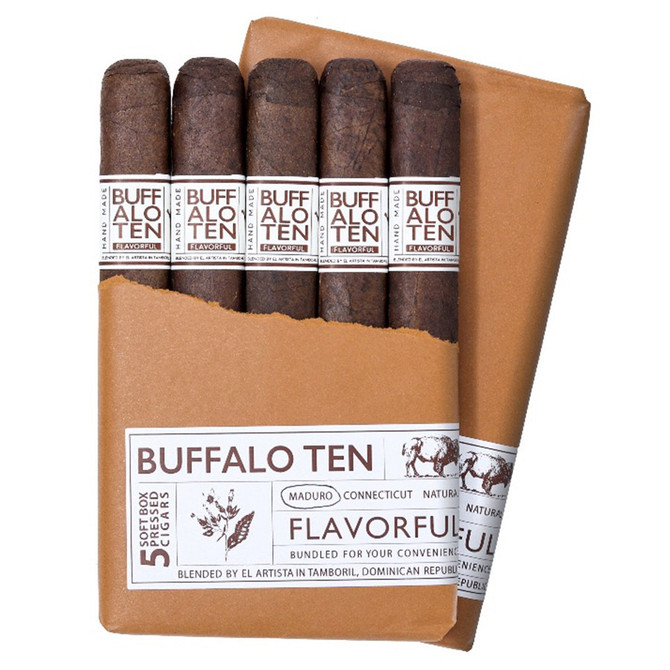 Buffalo Ten - Maduro Toro Box