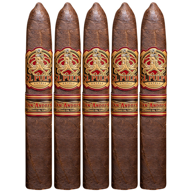 Artesano del Tobacco El Pulpo Belicoso Grande 5 Pack