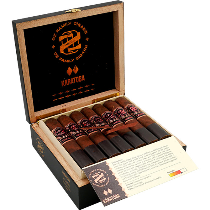 OZ Family Karatoba Robusto Open Box