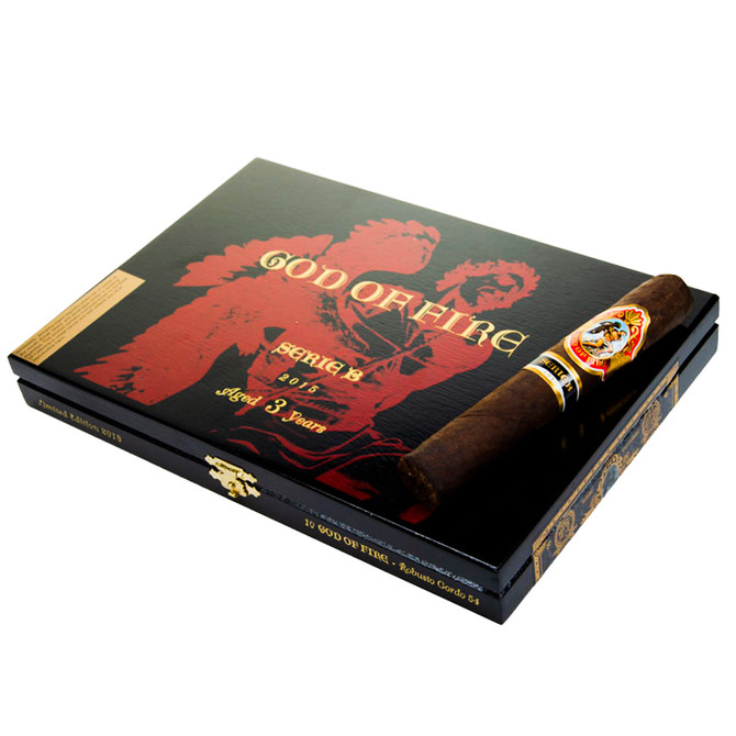 God of Fire Serie B Robusto Gordo Box
