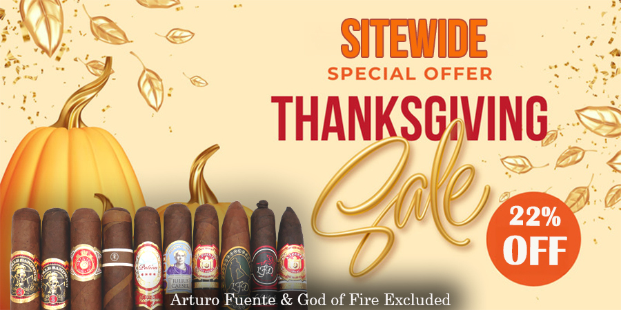Thanksgiving Mardo Cigars Promo