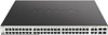 D-Link 52-Port Gigabit Smart Managed PoE+ Switch | 48 PoE+ Ports (370W) + 4 Combo SFP Ports| L2+ |VLANs |Web Managed |Surveillance Mode | Rackmount | NDAA Compliant-DGS-1210-52MP