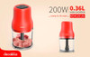 DECAKILA Mini Chopper