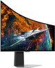 Samsung Odyssey OLED G9 LS49DG954SUXEN - G95SD Series - 49" Smart gaming curved OLED monitor, 5120 x 1440 Dual Quad HD @ 240 Hz, 250 cd/m², 1000000:1, HDR10+ Gaming, HDR10, 0.03 ms, DisplayPort, Micro HDMI, HDMI, speakers - silver