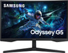Samsung Gaming Monitor Odyssey G55C, 68 cm 27" LED VA, 2560 x 1440 WQHD, 165Hz 300 cd/m² 2500:1, AMD FreeSync Flicker-free technology LS27CG554EUXEN