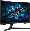Samsung Gaming Monitor Odyssey G55C, 68 cm 27" LED VA, 2560 x 1440 WQHD, 165Hz 300 cd/m² 2500:1, AMD FreeSync Flicker-free technology LS27CG554EUXEN