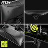 MSI MAG 255F E20 25-inch 1920 x 1080 (FHD) Gaming Monitor, 200Hz, Adaptive-Synch, HDMI, DisplayPort, VESA Mountable, Tilt, Height Adjustable, Speaker, 0.5ms, Black