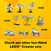 LEGO Creator 3 in 1 Retro Camera Toy, Transforms to Retro Video Camera or to TV Set, Photography Gift for Boys and Girls Ages 8 Years Old and Up Who Enjoy Creative Play