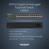 NETGEAR GS324-200EUS 24-Port Gigabit Ethernet Unmanaged Essentials Network Switch