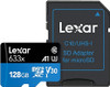 Lexar 128GB MicroSDXC Card UHS-I High-Performance 633x U3 100MB/s