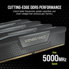 CORSAIR VENGEANCE DDR5 RAM 32GB 5600MHz CL40-40-40-77 1.25V Intel XMP Desktop Computer Memory - Black (CMK64GX5M2B5600C40)