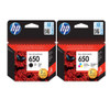HP 650 Original Ink Advantage Cartridge