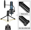 USB Microphone, TONOR Computer Condenser PC Gaming Mic with Tripod Stand & Pop Filter for Streaming, Podcasting, Vocal Recording, Compatible with iMac Laptop Desktop Windows Computer, TC-777