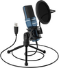 USB Microphone, TONOR Computer Condenser PC Gaming Mic with Tripod Stand & Pop Filter for Streaming, Podcasting, Vocal Recording, Compatible with iMac Laptop Desktop Windows Computer, TC-777
