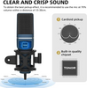 USB Microphone, TONOR Computer Condenser PC Gaming Mic with Tripod Stand & Pop Filter for Streaming, Podcasting, Vocal Recording, Compatible with iMac Laptop Desktop Windows Computer, TC-777