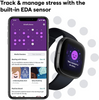 Fitbit Sense Advanced Smartwatch with Tools for Heart Health, Stress Management & Skin Temperature Trends, Alexa Built-in, One Size (S & L Bands Included)