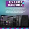 Cooler Master MasterLiquid ML240 Illusion ARGB Close-Loop AIO CPU Liquid Cooler, Translucent Dome, 240mm Radiator, MF120 Halo PWM, AMD Ryzen AM5/AM4, Intel LGA1700/1200