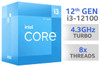 Intel Core i3 (12th Gen) i3-12100 Quad-core (4 Core) 3.30 GHz Processor