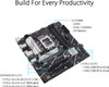 ASUS Prime B760M-A D4 Intel® B760 (LGA 1700)(13th and 12th Gen) mATX Motherboard, PCIe 4.0, 2xM.2 Slots,2.5Gb LAN, DisplayPort,Dual HDMI,Rear USB 3.2 Gen 2, Front USB 3.2 Gen 1 Type-C®, Aura Sync