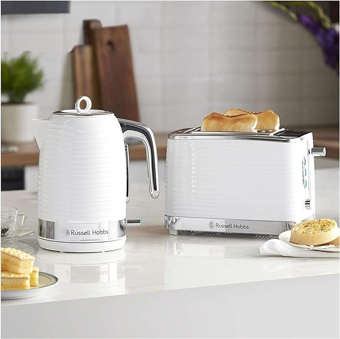 Russell Hobbs Inspire Slice Toaster (Extra wide slots, High lift