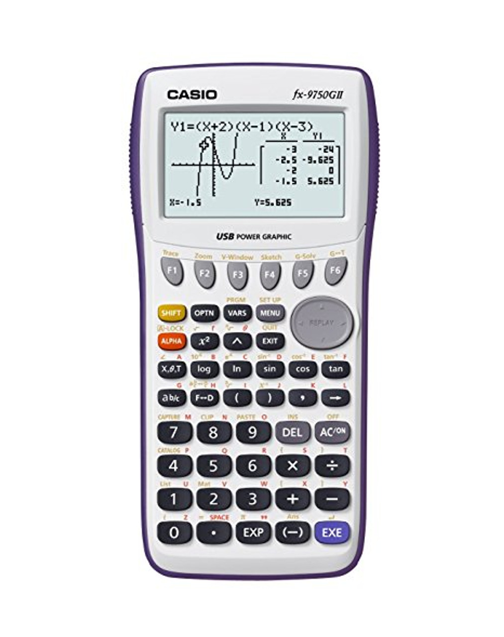 casio fx 9750gii equation solver