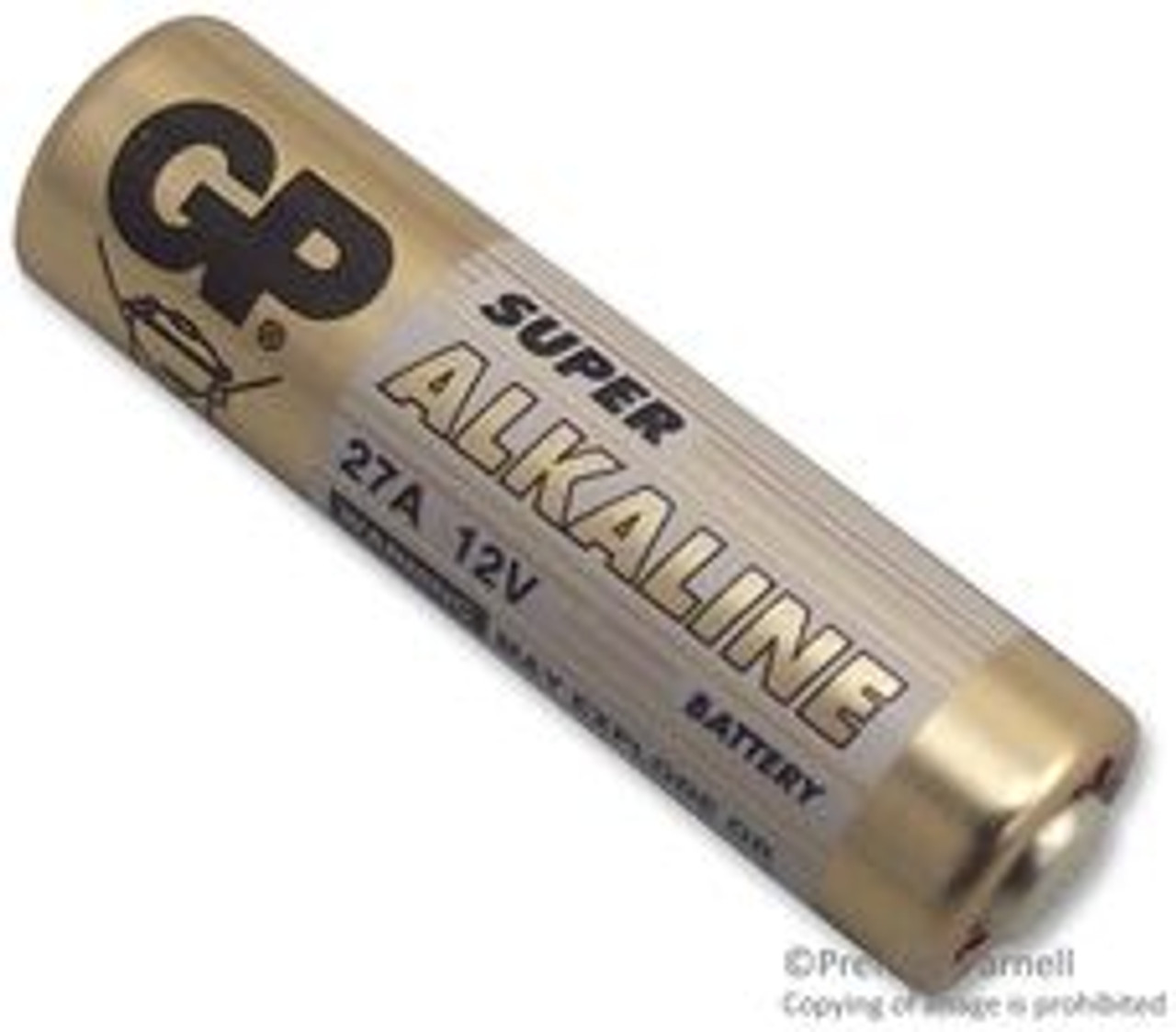 GP 27A - Battery, Super, Single Cell, 12 V, 27A, Alkaline, 18 mAh, Raised  Positive and Flat Negative, 8 mm - FAST CLICK ONLINE