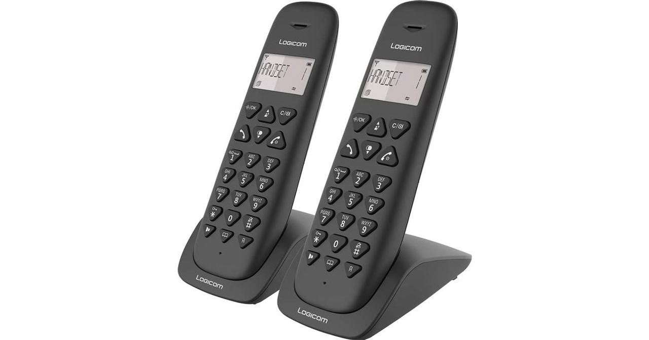 Téléphone Sans Fil DECT LOGICOM VEGA 250 DUO - Noir