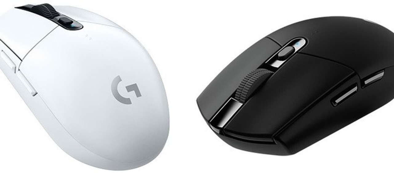 Logitech G305 Lightspeed Wireless Gaming Mouse with 6-Programmable