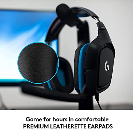Logitech G432 DTS:X Surround Sound Wired PC Gaming Headset