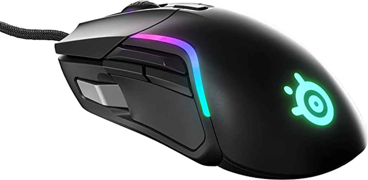 SteelSeries Rival 3 Gaming Mouse - 8,500 CPI TrueMove Core Optical Sensor -  6 Programmable Buttons - Split Trigger Buttons - Brilliant Prism RGB