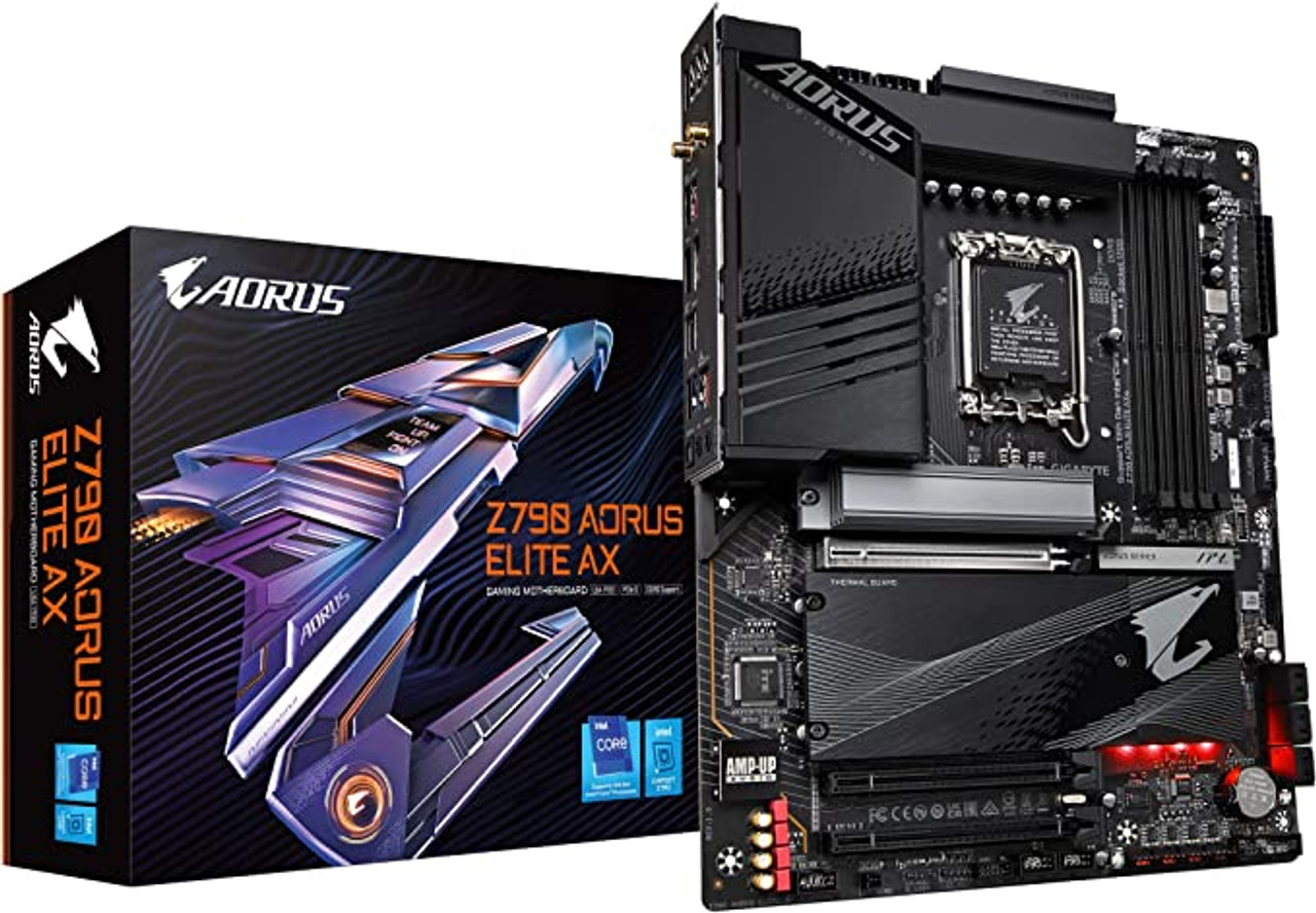  GIGABYTE B760 Gaming X AX DDR4 (LGA 1700/ Intel/ B760/ ATX/ DDR4/  Triple M.2/ PCIe 4.0/ Front USB 3.2 Gen2X2 Type-C/WiFi 6E/ 2.5GbE  LAN/Q-Flash Plus/PCIe EZ-Latch/Gaming Motherboard) : Electronics