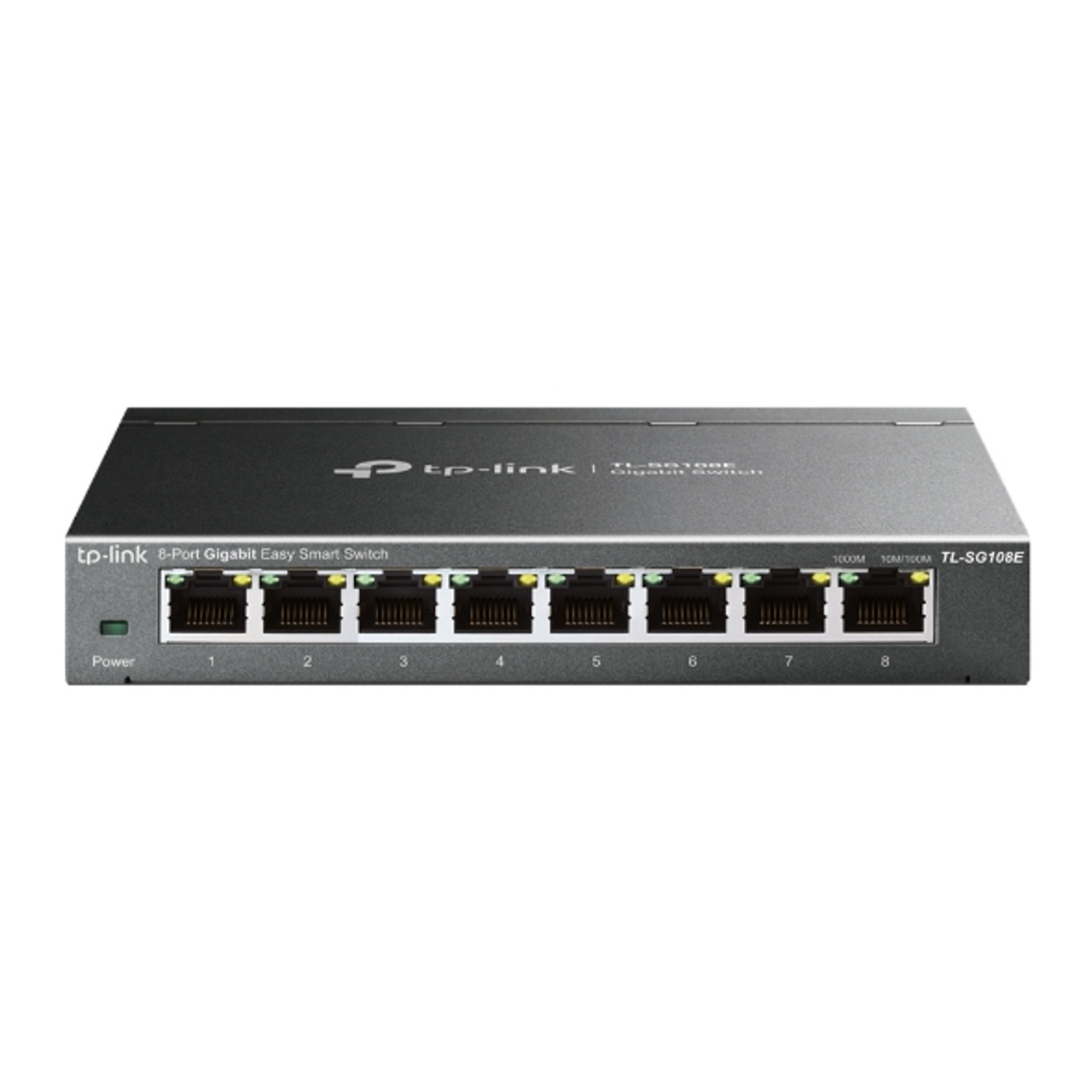 D-Link PoE Switch, 8 Port Ethernet Gigabit Unmanaged Desktop Switch with 4  PoE Ports 68W Budget (DGS-1008P),Black