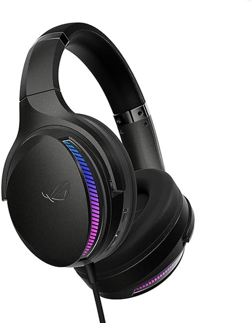 ASUS ROG Fusion II 300 Gaming Headset (AI Beamforming Mic with Noise Canceling, 7.1 Surround Sound, 50mm Driver, Hi-Res ESS 9280 Quad DAC, USB-C, for PC, Mac, PS4, PS5, Switch)